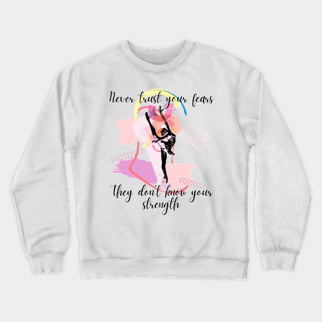 Ballet dancer gift Crewneck Sweatshirt by Dancespread